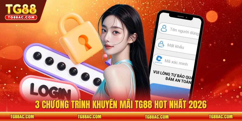 3 chương trình khuyến mãi TG88 hot nhất 2026
