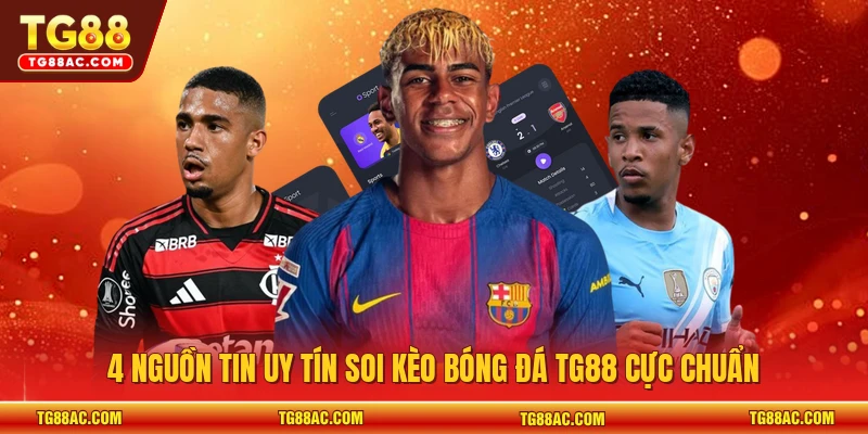 4 nguồn tin uy tín soi kèo bóng đá TG88 cực chuẩn 
