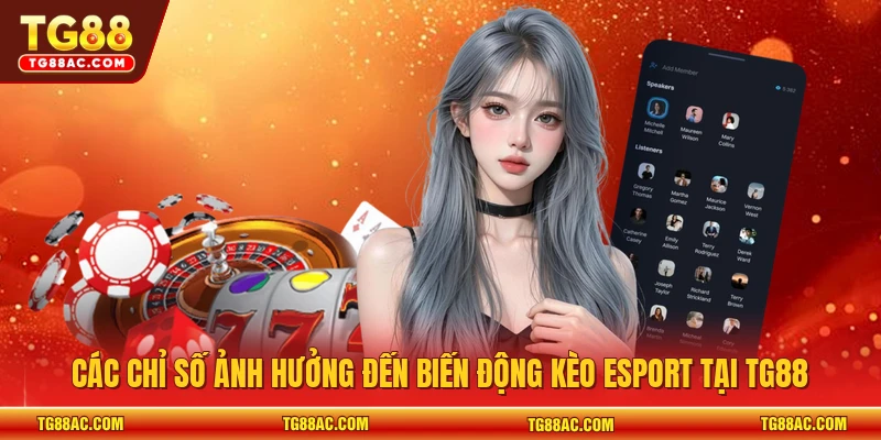 Các chỉ số ảnh hưởng đến biến động kèo Esport tại TG88