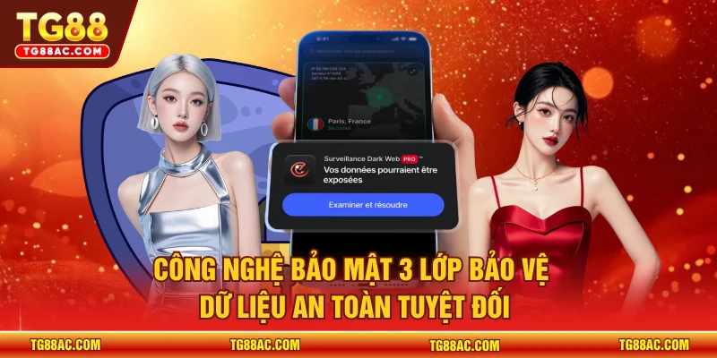 Công nghệ bảo mật 3 lớp bảo vệ dữ liệu an toàn tuyệt đối