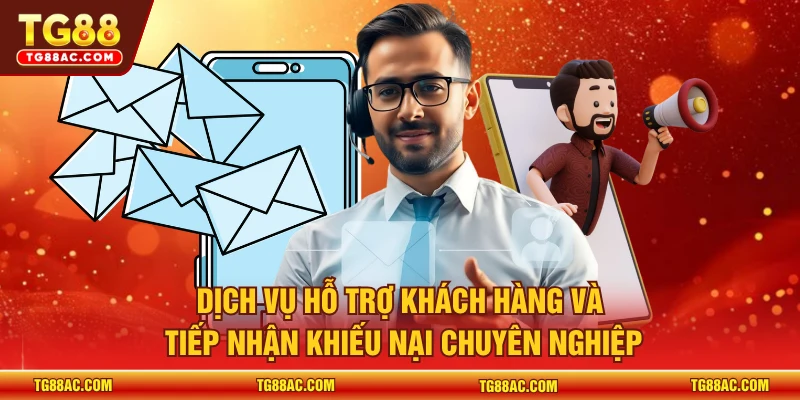 Dịch vụ hỗ trợ khách hàng và tiếp nhận khiếu nại chuyên nghiệp