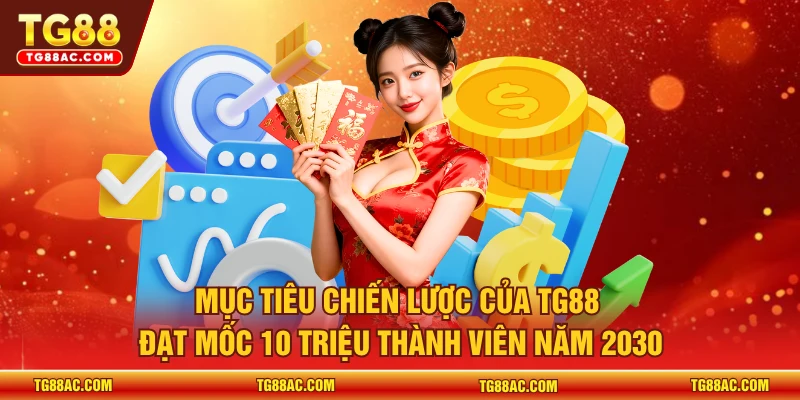 Mục tiêu chiến lược của TG88 đạt mốc 10 triệu thành viên năm 2030