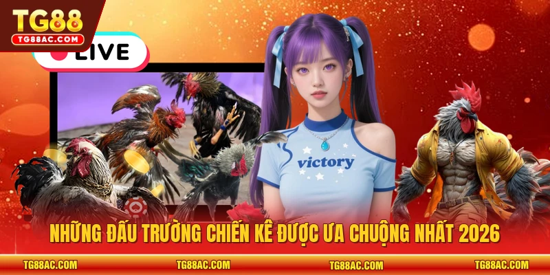 Những đấu trường chiến kê được ưa chuộng nhất 2026