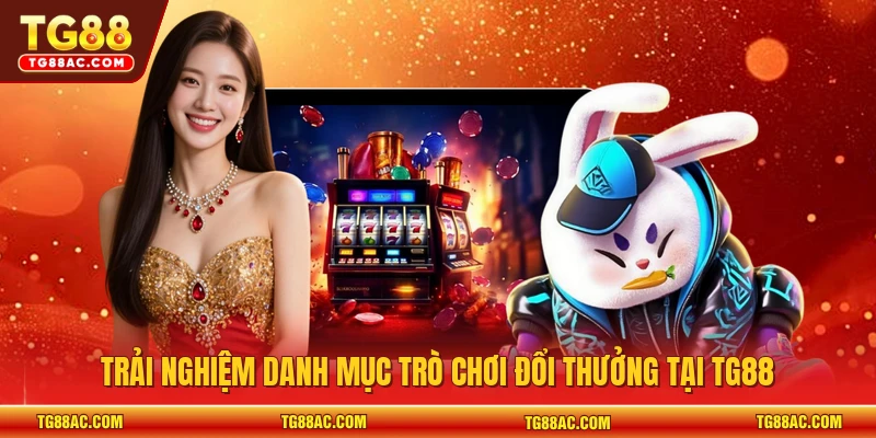 Trải nghiệm danh mục trò chơi đổi thưởng tại TG88